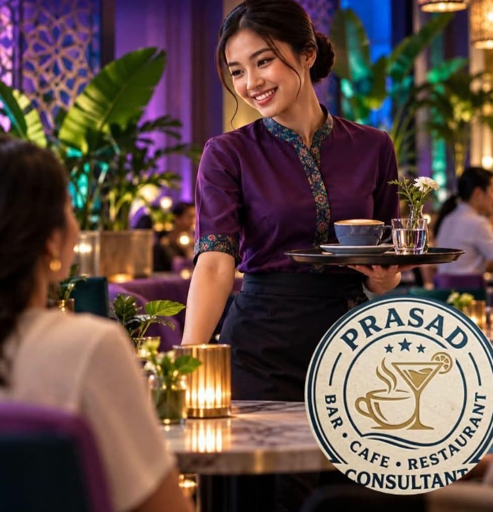Prasad Bar Cafe Restaurant Consultant brand mark